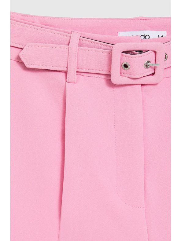Moodo Šortky s páskom ružové Moodo