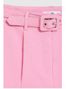 Moodo Šortky s páskom ružové Moodo