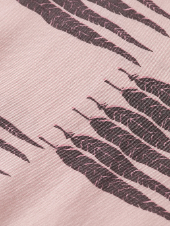 Scotch & Soda Ružová dámska košeľa so zaväzovaním