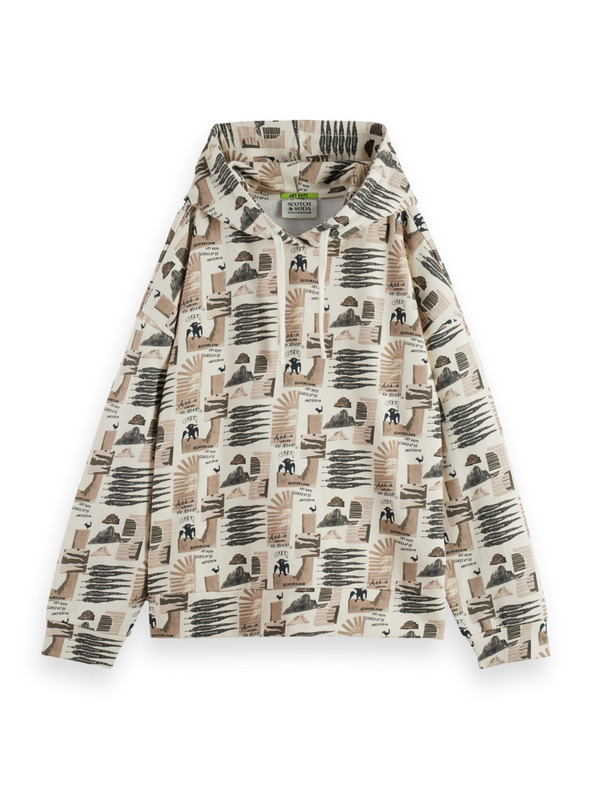 Scotch & Soda Dámska vzorovaná mikina