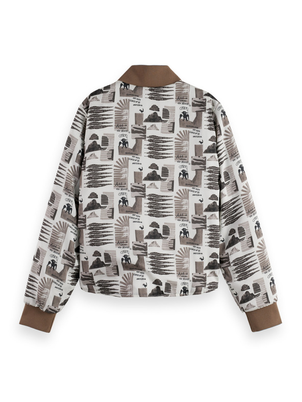 Scotch & Soda Obojstranný dámsky bomber