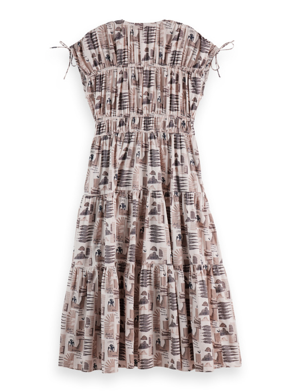 Scotch & Soda Dámske voľné midi šaty