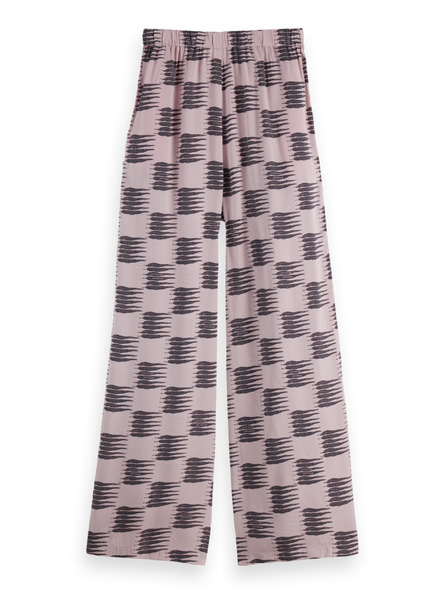 Scotch & Soda Ružové voľné nohavice Eleni