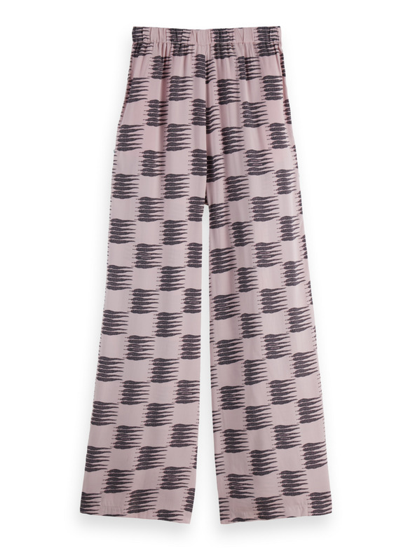 Scotch & Soda Ružové voľné nohavice Eleni