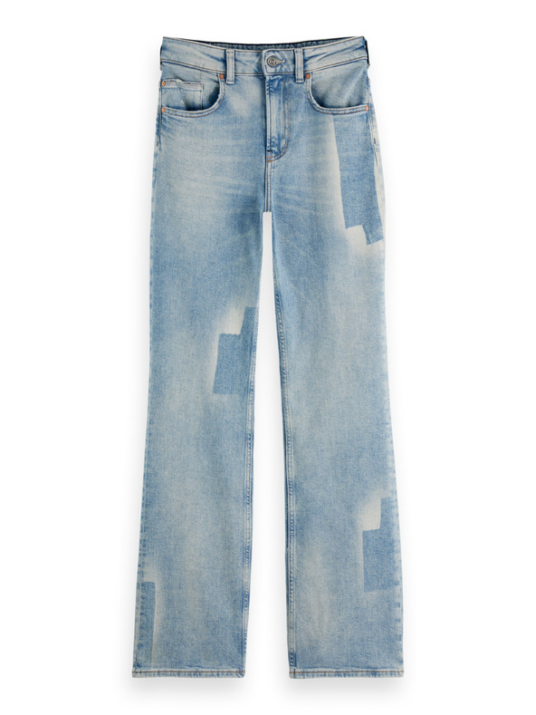 Scotch & Soda Dámske rozšírené džínsy Art from the Hearth