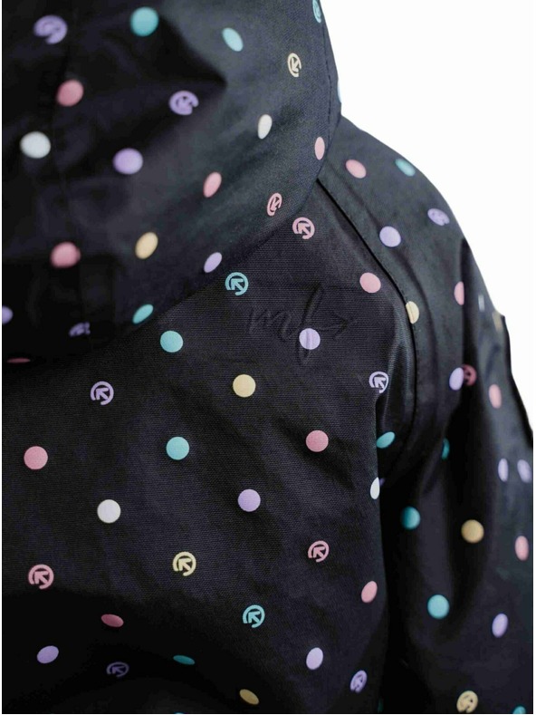 Meatfly Meatfly detská SNB & SKI bunda Deliah Dusty Color Dots