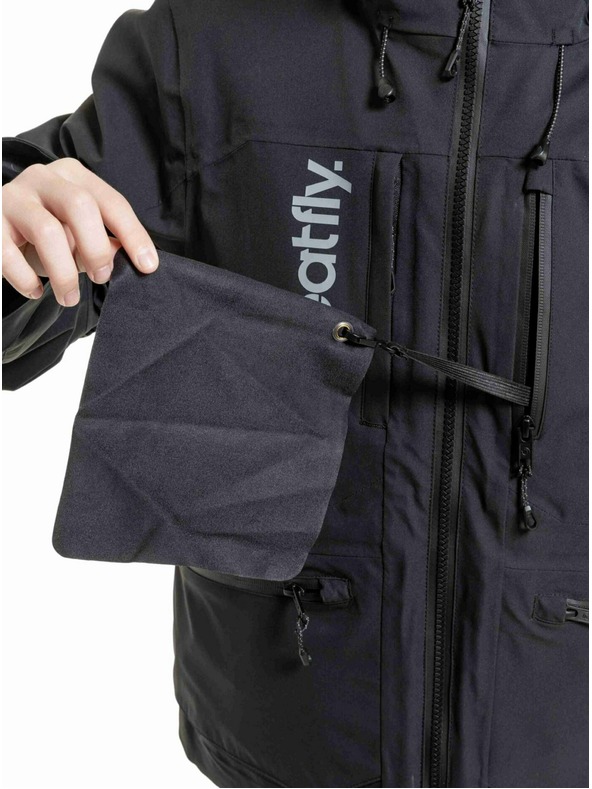 Meatfly Meatfly detská SNB & SKI bunda Bangito Black