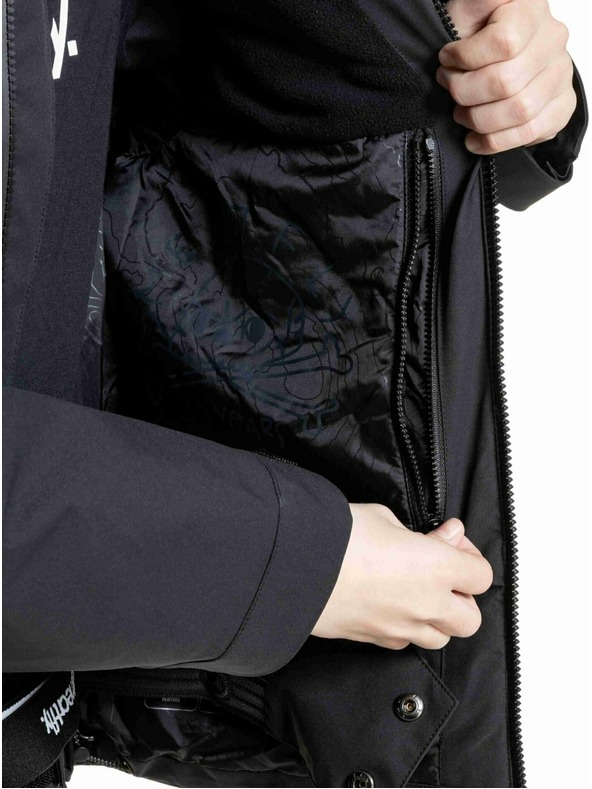 Meatfly Meatfly detská SNB & SKI bunda Bangito Black