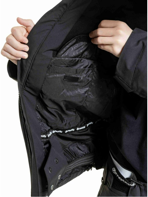 Meatfly Meatfly detská SNB & SKI bunda Bangito Black