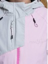 Meatfly Meatfly detská SNB & SKI bunda Deliah Grey/Pastel Pink