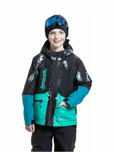 Meatfly Meatfly detská SNB & SKI bunda Bangito Deep Lake