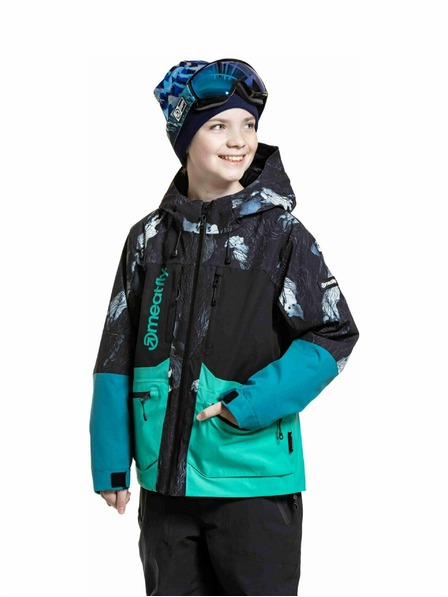 Meatfly Meatfly detská SNB & SKI bunda Bangito Deep Lake