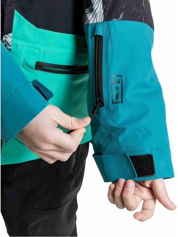 Meatfly Meatfly detská SNB & SKI bunda Bangito Deep Lake