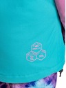 Meatfly Meatfly detská SNB & SKI bunda Deliah Hot Pink/Turquoise