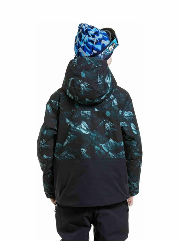 Meatfly Meatfly detská SNB & SKI bunda Bangito Green Mountains