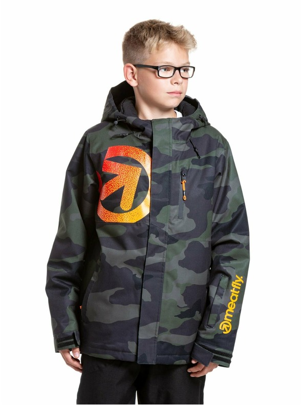 Meatfly Meatfly detská SNB & SKI bunda Bangito Rampage Camo