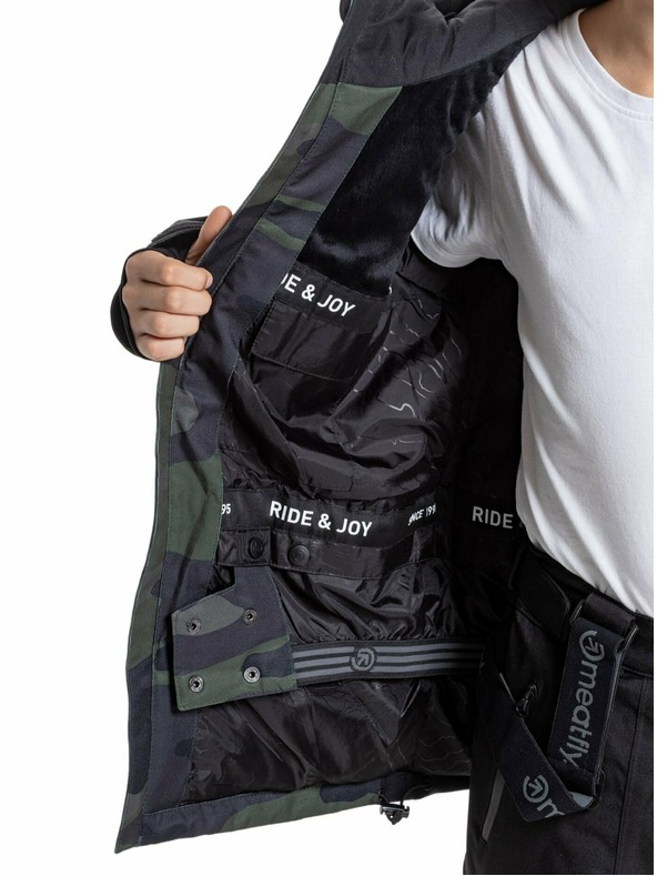 Meatfly Meatfly detská SNB & SKI bunda Bangito Rampage Camo