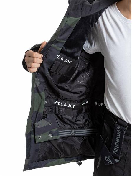 Meatfly Meatfly detská SNB & SKI bunda Bangito Rampage Camo