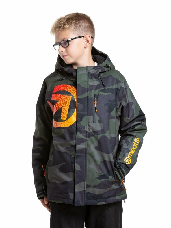 Meatfly Meatfly detská SNB & SKI bunda Bangito Rampage Camo
