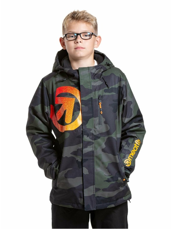 Meatfly Meatfly detská SNB & SKI bunda Bangito Rampage Camo