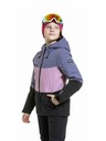 Meatfly Meatfly detská SNB & SKI bunda Deliah Black / Purple Light