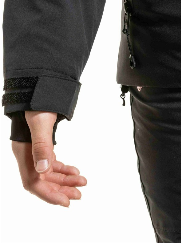 Meatfly Meatfly detská SNB & SKI bunda Deliah Black / Purple Light