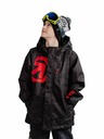 Meatfly Meatfly detská SNB & SKI bunda Bangito Morph Black