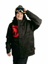 Meatfly Meatfly detská SNB & SKI bunda Bangito Morph Black