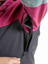 Meatfly Meatfly detská SNB & SKI bunda Deliah Grey Dark / Pink