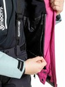 Meatfly Meatfly detská SNB & SKI bunda Deliah Grey Dark / Pink