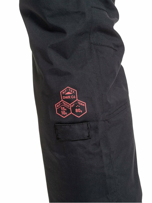 Meatfly Meatfly dievčenské SNB & SKI nohavice Girly Black