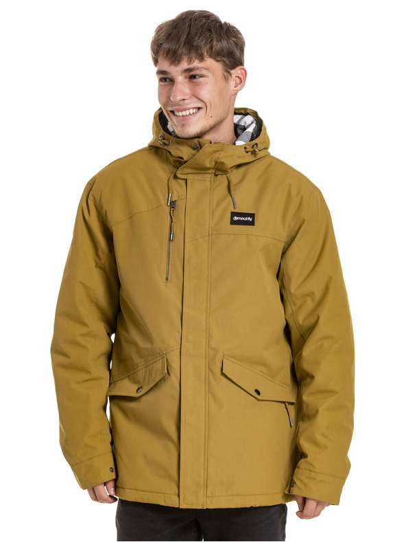 Meatfly Meatfly pánska zimná bunda Nils Parka Golden Olive