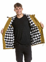 Meatfly Meatfly pánska zimná bunda Nils Parka Golden Olive