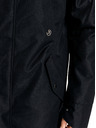 Meatfly Meatfly pánska zimná bunda Lars Parka Black