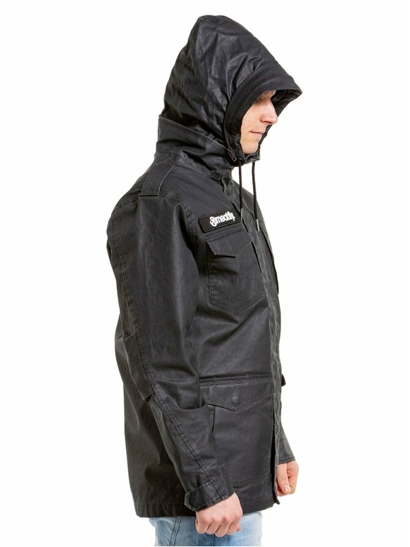 Meatfly Meatfly pánska street bunda Brian Black