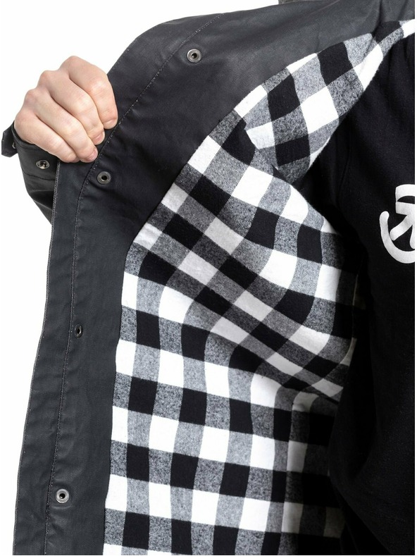 Meatfly Meatfly pánska street bunda Brian Black