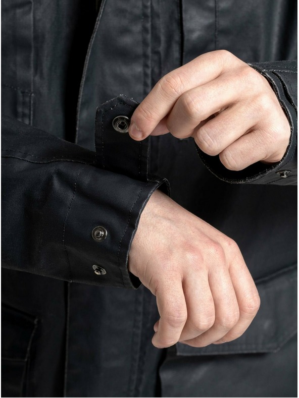 Meatfly Meatfly pánska street bunda Brian Black