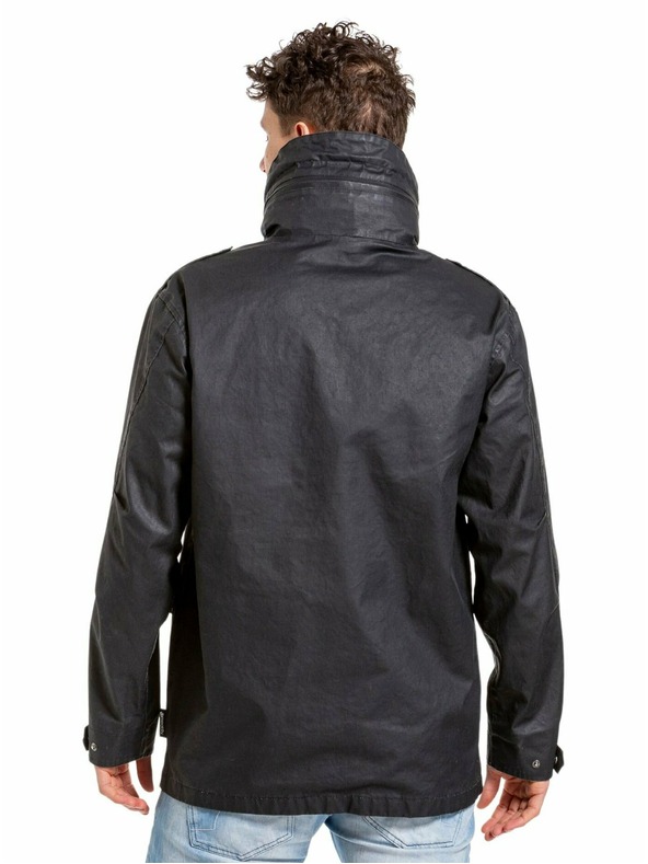 Meatfly Meatfly pánska street bunda Brian Black