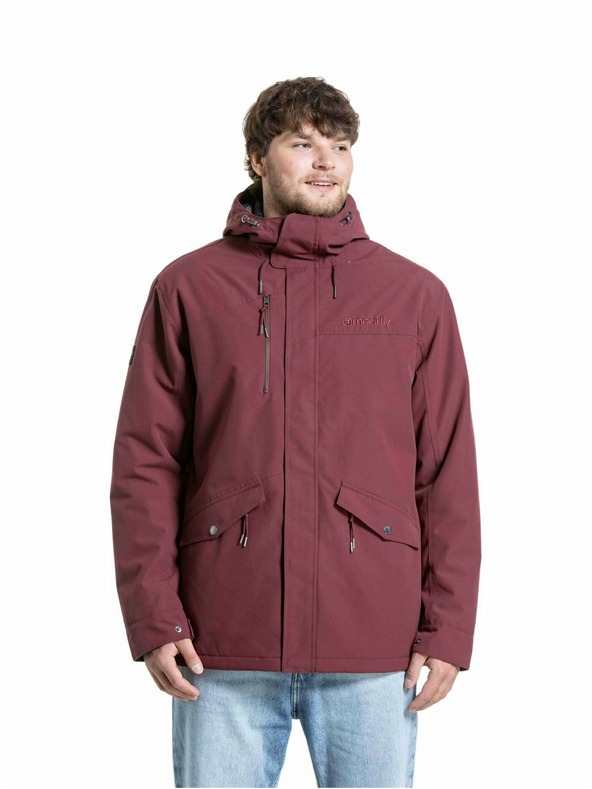 Meatfly Meatfly pánska zimná bunda Nils Pomegranate