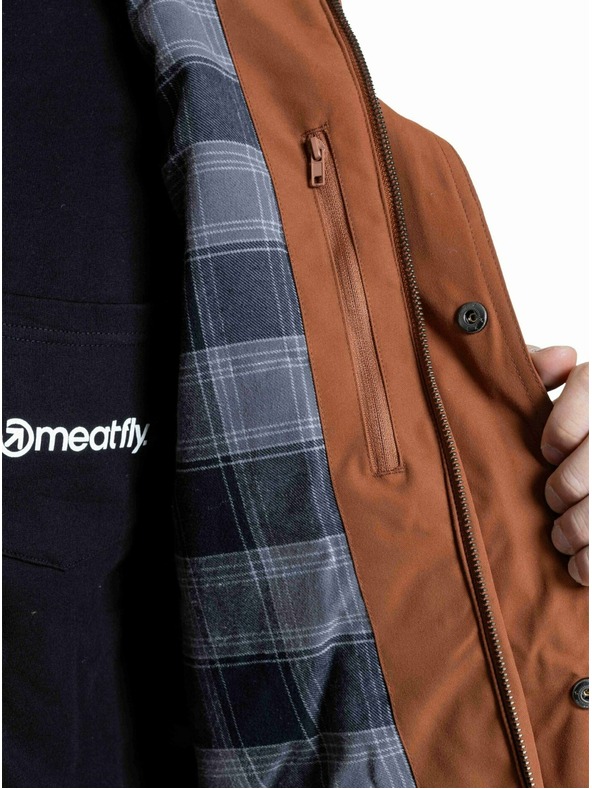 Meatfly Meatfly pánska zimná bunda Nils Brown