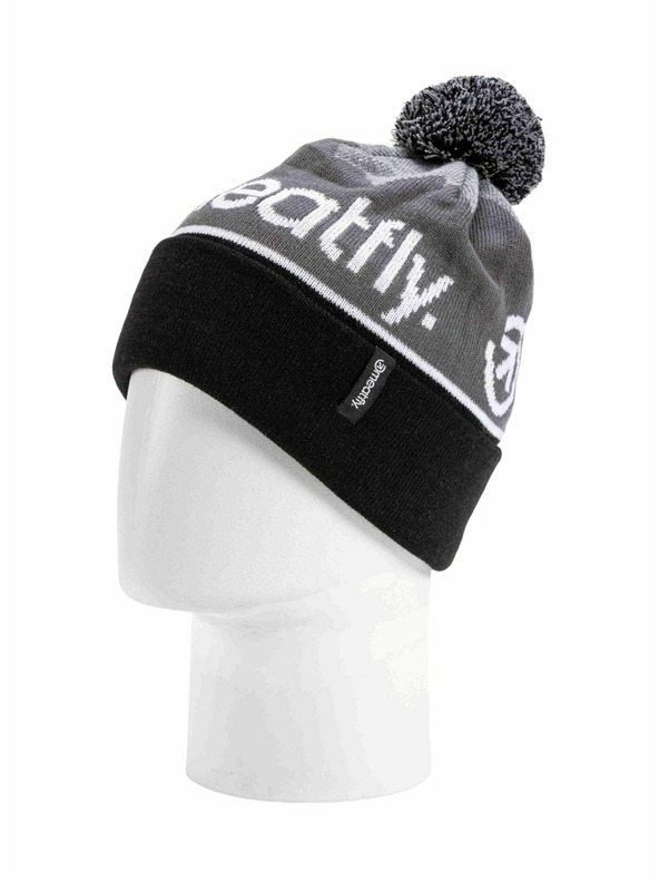 Meatfly Meatfly čiapka Robb Black / Silver