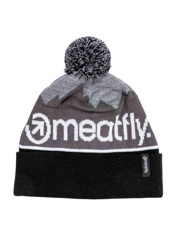 Meatfly Meatfly čiapka Robb Black / Silver