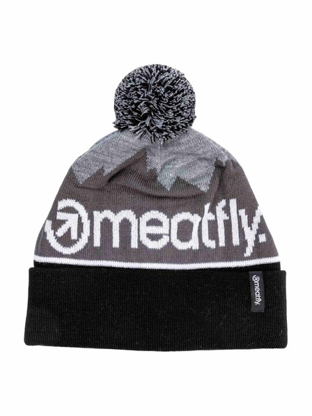 Meatfly Meatfly čiapka Robb Black / Silver