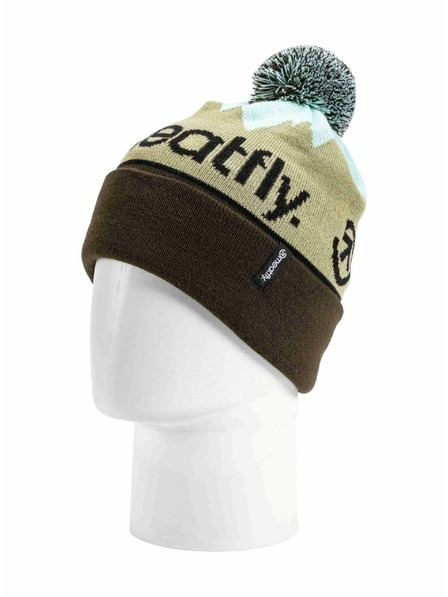 Meatfly Meatfly čiapka Robb Olive Dark / Smoke Green