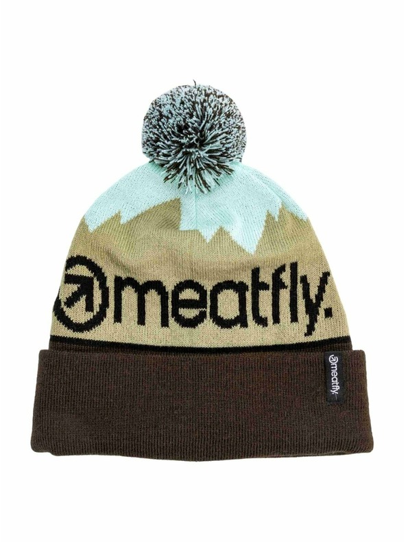 Meatfly Meatfly čiapka Robb Olive Dark / Smoke Green