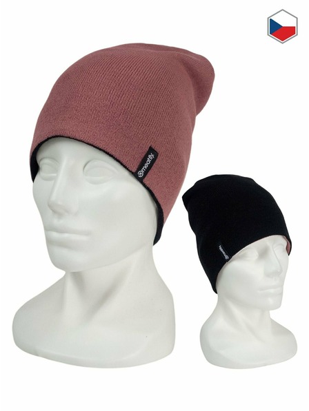 Meatfly Meatfly čiapka Logan Reversible Dusty Rose