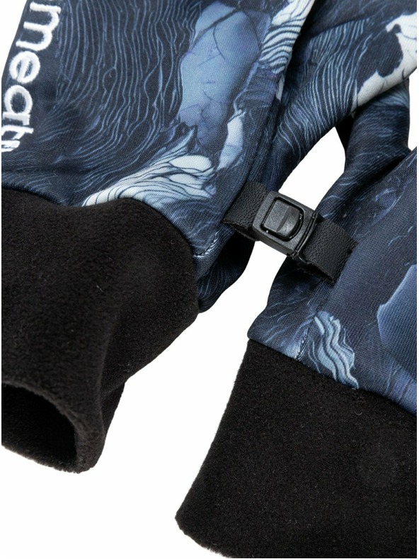 Meatfly Meatfly pánske rukavice Mens Powerstretch Deep Lake