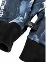 Meatfly Meatfly pánske rukavice Mens Powerstretch Deep Lake