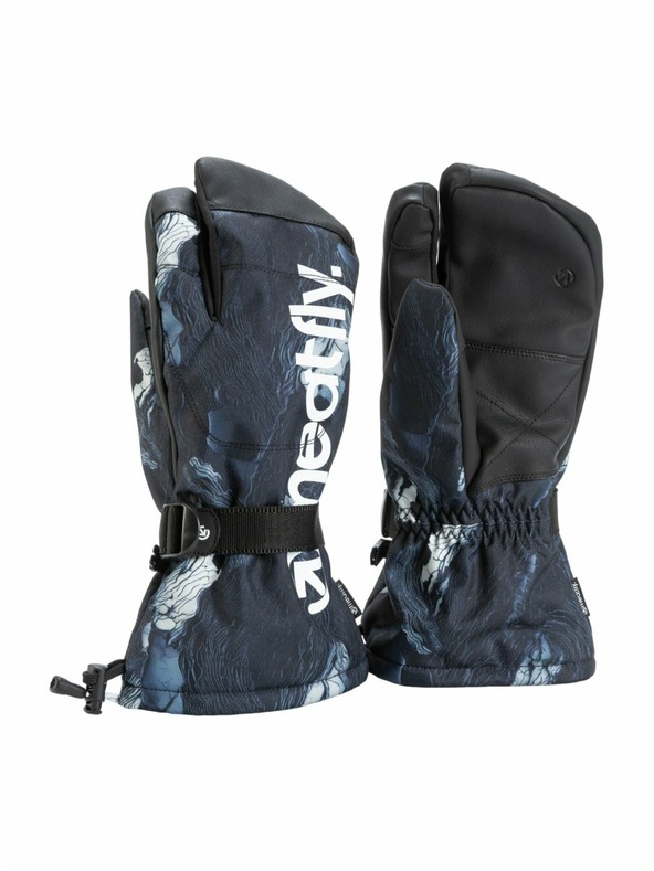 Meatfly Meatfly pánske rukavice Limp Deep Lake