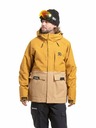 Meatfly Meatfly pánska SNB & SKI bunda Vertigo Wood / Tan